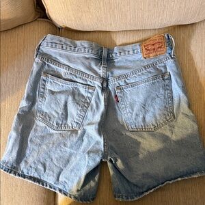 Levi's Sky Blue Denim Jorts